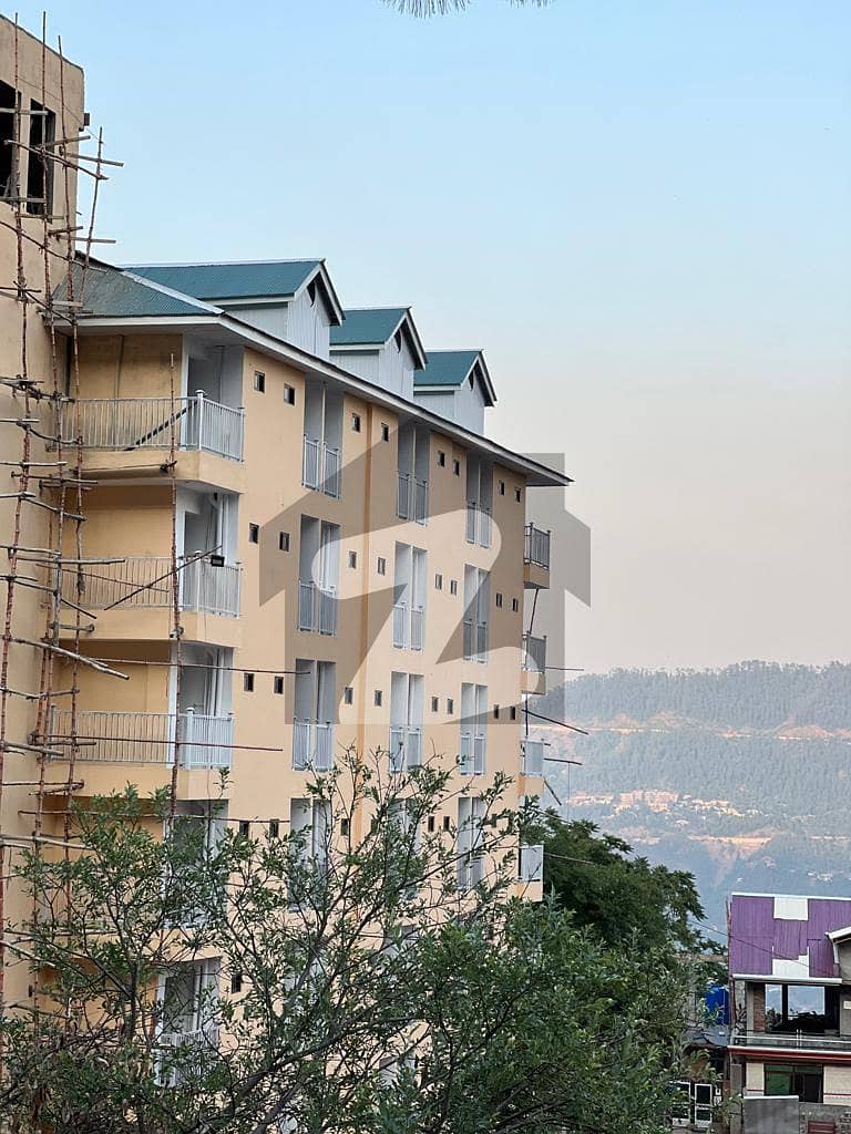 496 sq. ft 1 bed residential apartment for sale on beautiful location in murree on installments