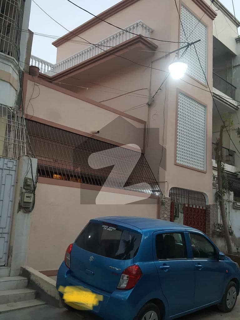 شادمان ٹاؤن - سیکٹر 14 / اے شادمان نارتھ ناظم آباد کراچی میں 4 کمروں کا 5 مرلہ مکان 1.85 کروڑ میں برائے فروخت۔