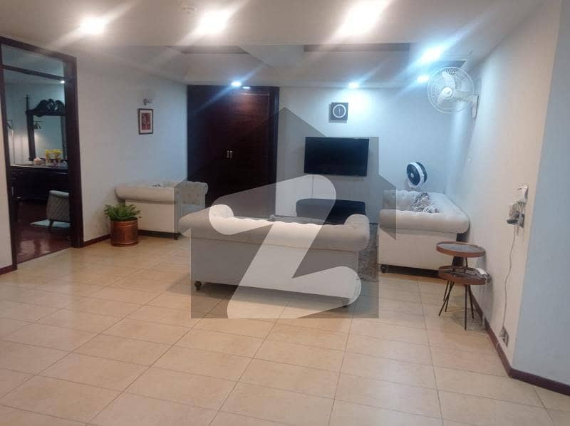 Three Bedroom Spacious Apartment 2100 Sq Feet Furnished For Rent In Silver Oaks Apartments F-10 Islamabad
