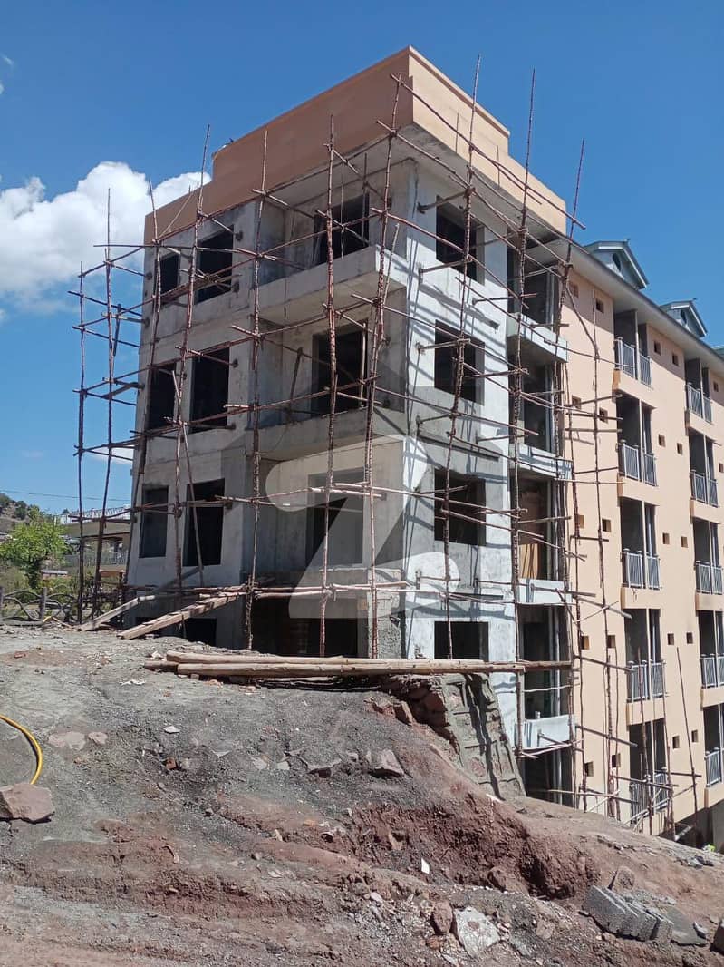 One bed 518 square feet residential apartment for sale in murree on beautiful location in murree