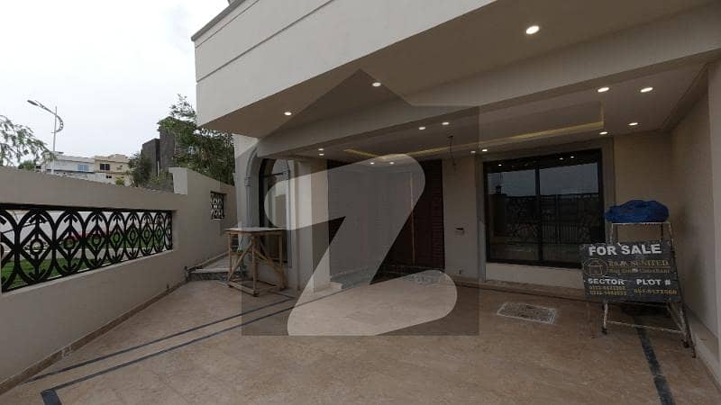 Brand New Boulevard Corner House For Sale In Bahria Town Sector F-1 Rawalpindi.