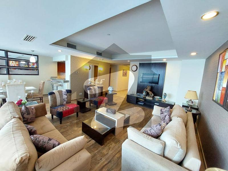 Superb Furnished 3 Bed Flat In The Centaurus Tower A For Rent