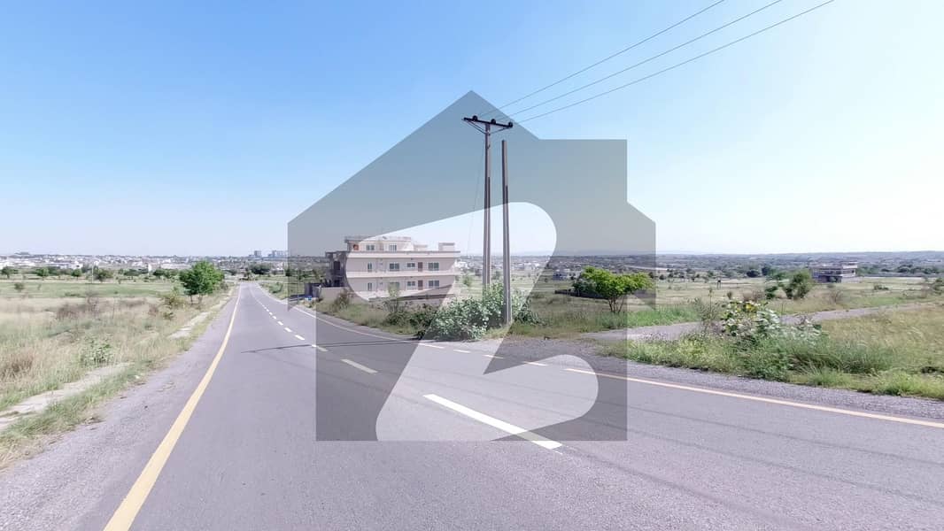 Ideally Located Facing Park Residential Plot Of 1 Kanal Is Available For sale In Islamabad
