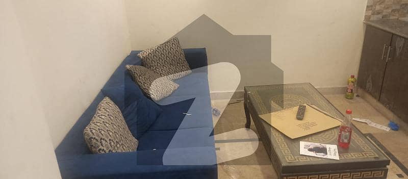 One Bed With Living Apartment Available For Rent In G1-Market Johar Town.