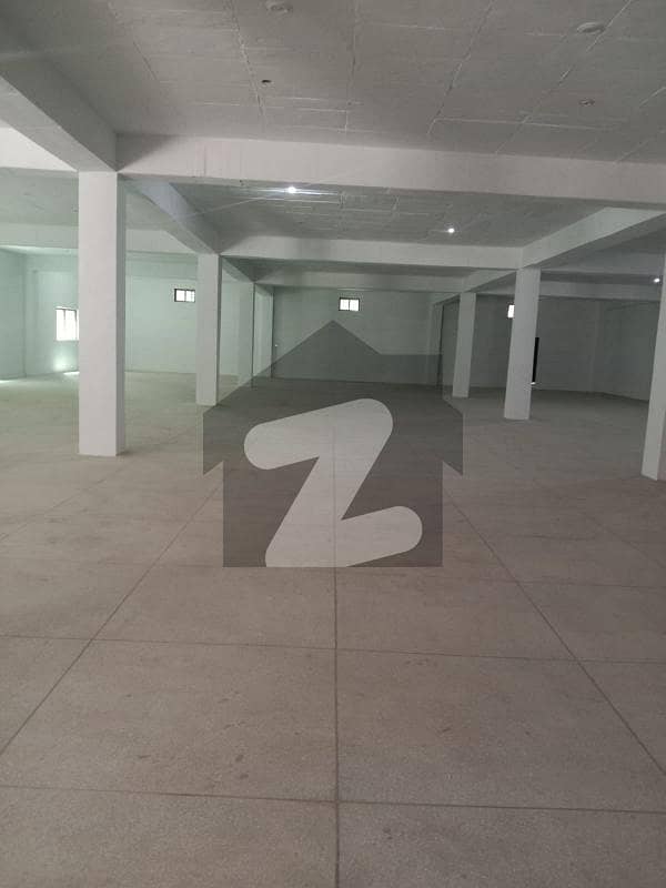 Brand New 1.5 Kanal Double Story Factory Available For Rent In Allah Hoo Industry, Lahore.