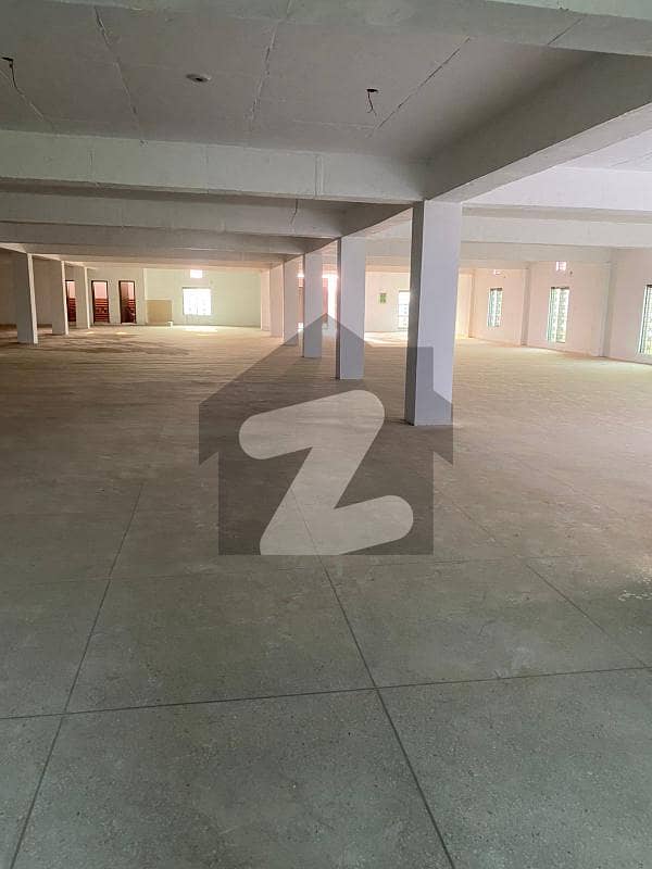 4 Kanal Double Story Factory Available For Rent At Gajju Matah, Lahore.