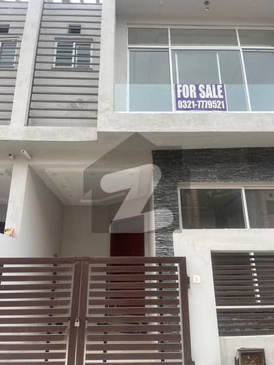 Brand new 3 marla corner, 4 bedroom house available for rent