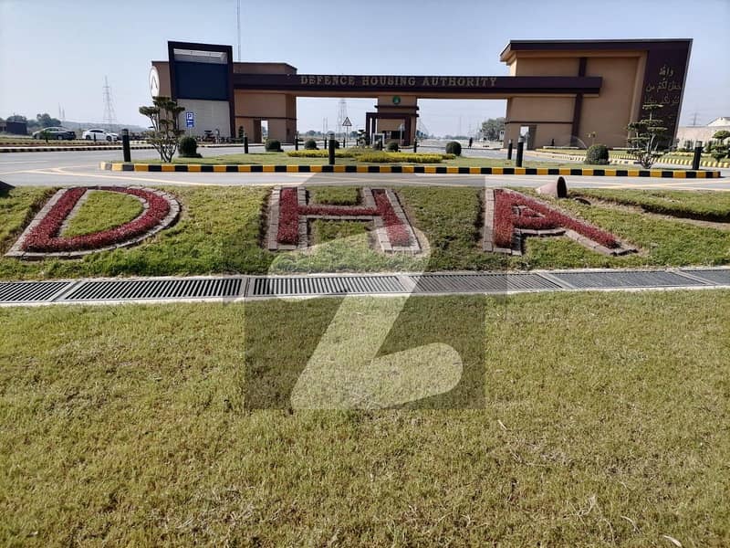 8 Marla Commercial Plot Ideally Situated In DHA Commercial Zone 1
