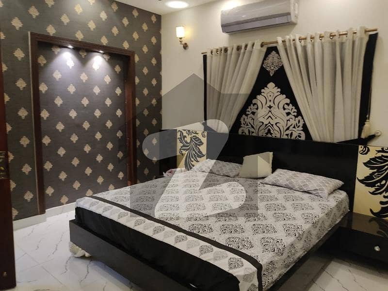 8 Marla Fully Furnished House Available For Rent In Sector C Bahria Town Lahore