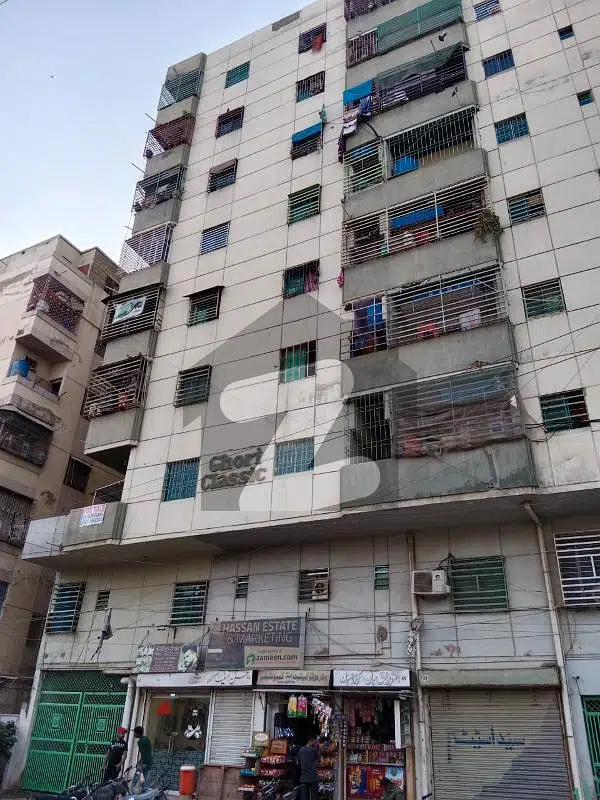 1 BED +1 LOUNCH FLAT FOR RENT IN GHOURI CLASSIC APARTMENT SECTOR 11 A NORTH KARACHI