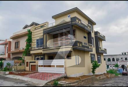 Brand new corner double story house for sale in jinnah garden islamabad