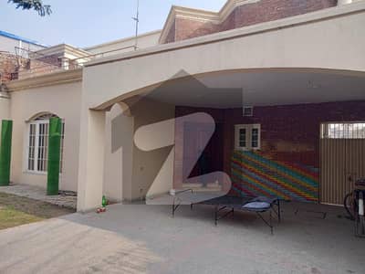 1 Kanal Ground Portion For Rent Near Main Canal Road Upper Mall Lahore