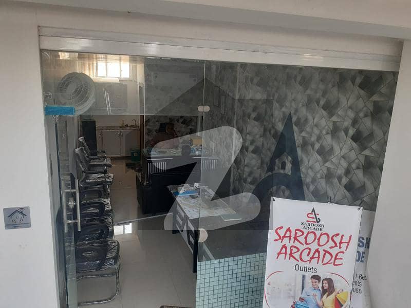 Lower Ground Shop Available For Rent In Sector C Near To Main Gate