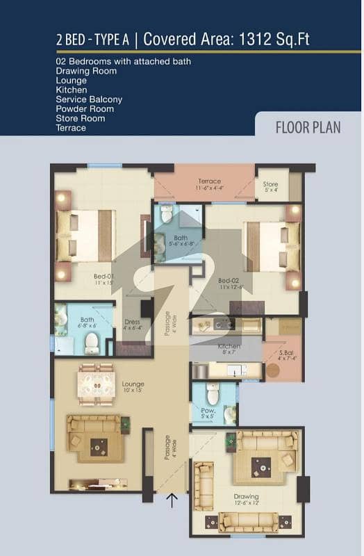 Naya Nazimabad Signature Tower Apartment For Sale Naya Nazimabad Signature Tower Apartment For Sale