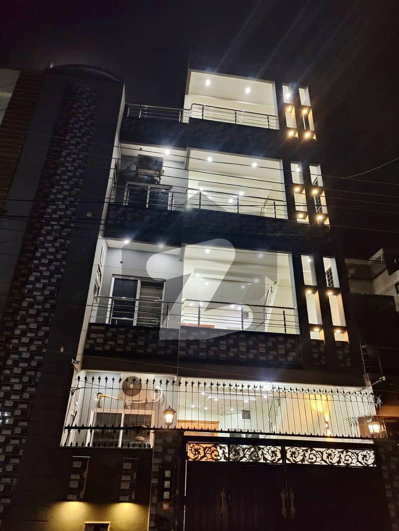 5 Marla 4 Storey Owner Build Modern House For Sale Johar Town Phase 2 Lahore.