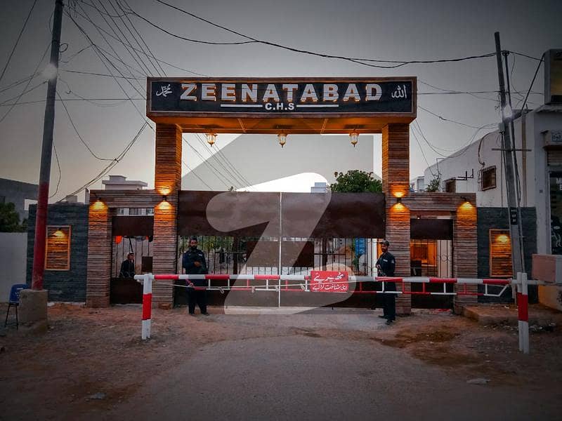 400yards First Belt Plot Available For Sale In Zeenatabad Society Scheme 33