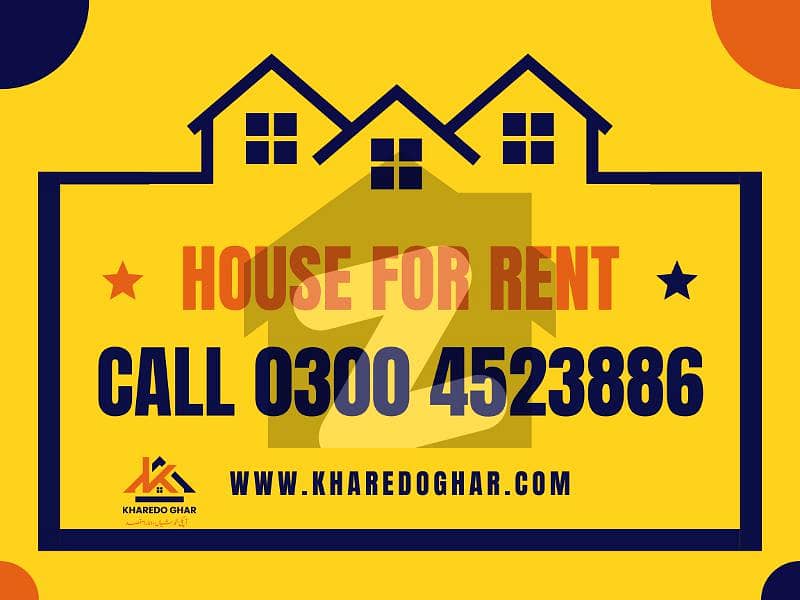 3.5 Marla House Available For Rent In Central Park Housing Scheme Lahore