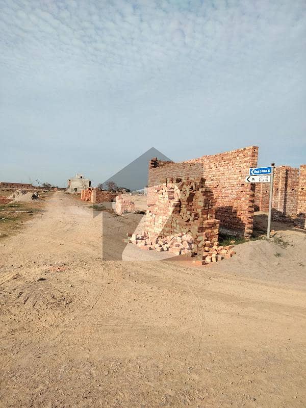 8 Marla On Ground Residential Possession Plot For Sale In Block A Metro