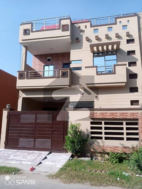 5 Marla Brand New Double Storey House For Sale In Bismillah Housing Society Lahore.