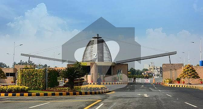 5 marla builder location plot for sale in bahria orchard.