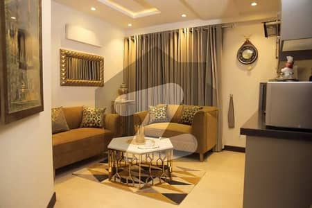 One Bed Fully Furnished Apartment For Rent On Outstanding Location Of Bahria Town