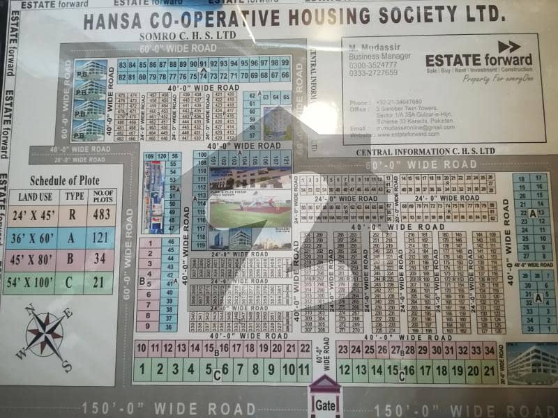 Highly-Coveted 1080 Square Feet Residential Plot Is Available In Hansa Society For Sale