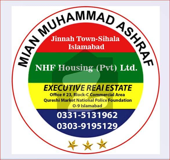 Commercial Plot For Sale In National Police Foundation O-9