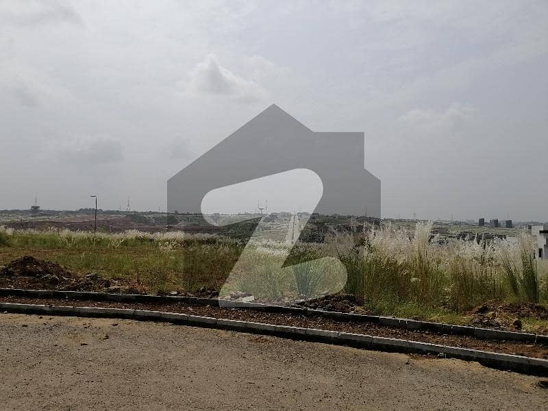 Back Open Top Height Prime Location Corner Plot For Sale DHA Phase 5