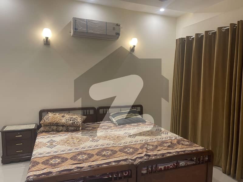 10 Marla 3bed Sami Furnished Upper Portion Available For Rent In Bahria Town Lahore