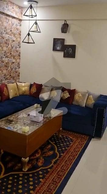 ONE BED LUXURY FURNISHED APPARTMENT FOR RENT IN AKBAR ARCADE GULBERG GREEN ISLAMABAD