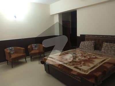 F-11 Abudhabi Tower 1 Bed 1100 Sq Fully Furnished Apartment For Sale