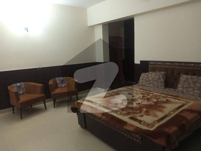 F-11 Abudhabi Tower 1 Bed 1100 Sq Fully Furnished Apartment For Sale