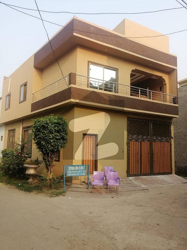 4 Marla 128 Sq. ft Beautiful Corner House For Sale In Peaceful Society