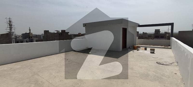BRAND NEW 120 SQ. YD HOUSE FOR SALE GULSHAN E ROOMI GROUND FLOOR + FIRST FLOOR + ROOFTOP