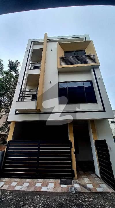 3 Marla Luxury Brand New House For Sale Triple Storey Pcsir Phase 2 Apx House