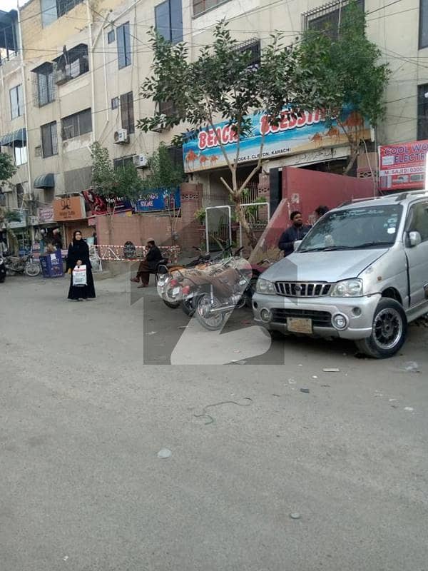 Rented 100 Sqft Shops In Running Market Available For Sale In Clifton Block 2 Karachi , All Documents Cleared