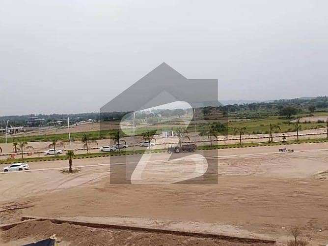 10 Marla front back open commercial plot for sale at reasonable price adjacent to Mumtaz city and islamabad new international airport