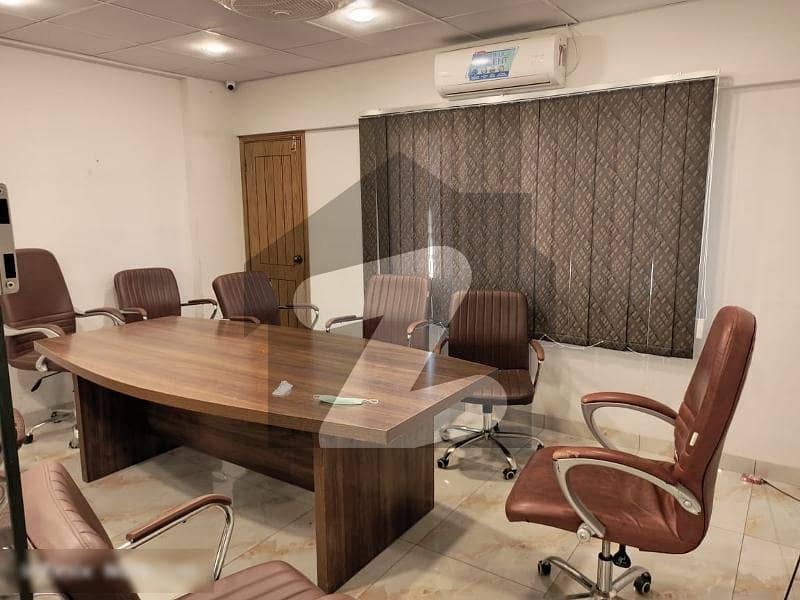 Furnished Office For Sale At Bukhari Commercial With Rental Income