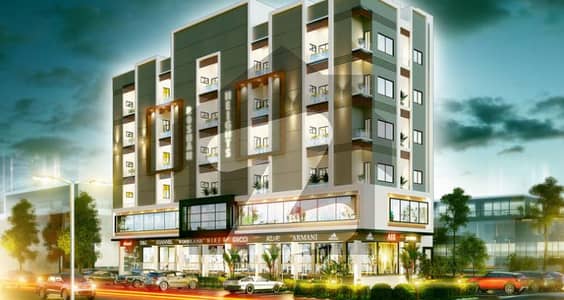1 BED FLAT FURNISHED FOR SALE IN GULBERG GREENS ISLAMABAD