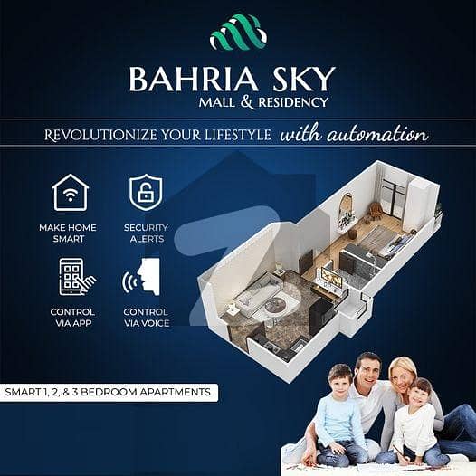 500 Sqft 1 Bed Luxury Apartment In Bahria Sky Mall & Residency Bahria Orchard Phase 4