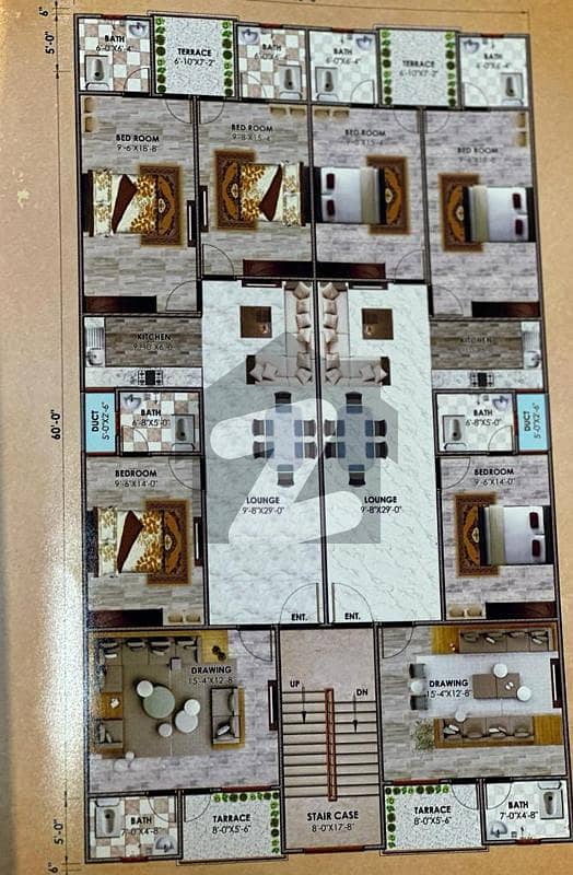 Portion Available On Installment Of 7 Months North Nazimabad Block C