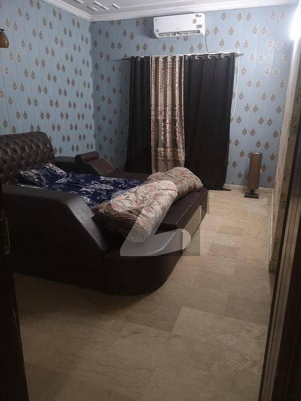 full furnished House ground portion+Open basement 3 bedroom with attached bath Tv lounge kitchen DD available for rent E-11 4