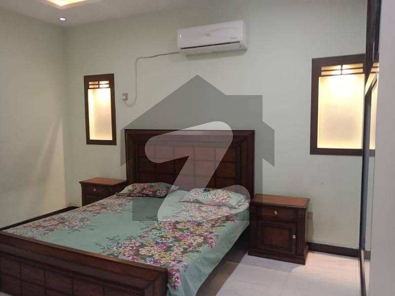 Luxury Fully Furnished Ground Portion, 2 Bed Room With Attached Bath, Drawing Dinning, Kitchen , T. v Lounge, Available For Rent