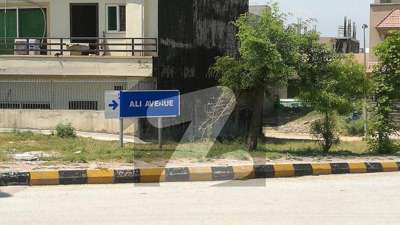 Abu Bakar Block 7 Marla Corner + Extra Land Residential Plot For Sale Bahria Town Phase 8 Rawalpindi