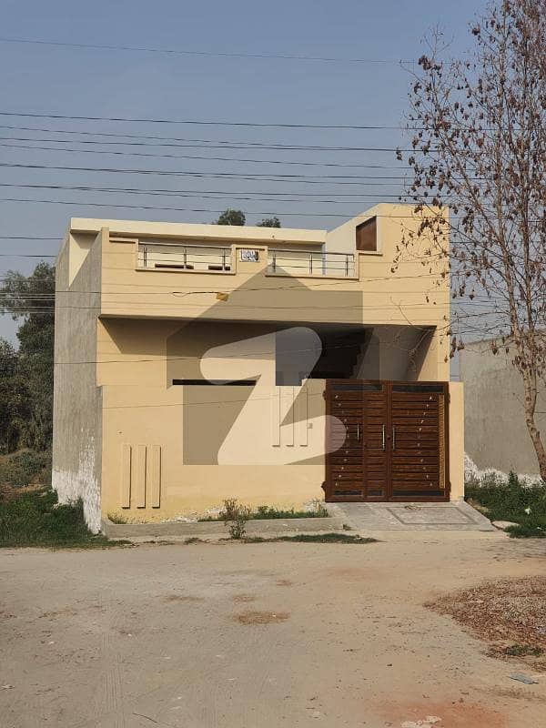 Semi Commercial 5 Marla Two Side Open Brand New Beautiful House At 78lac Only Very Near To Bahria Orchard