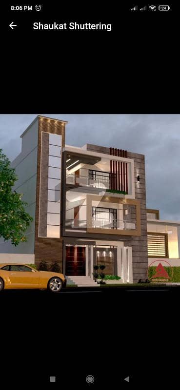300 Square Yards G+2 House Available On 
Booking Block 1 Gulistan-e-Jauhar