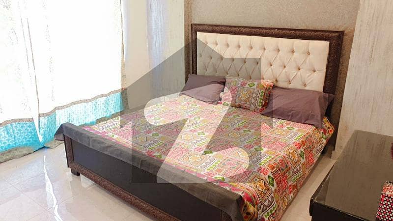 1 bedroom with attached bathroom fully furnished available for rent dha phase 9 Town B block