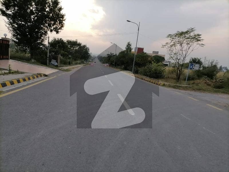 1 Kanal Corner Residential Plot Available For Sale In Echs D-18 Islamabad