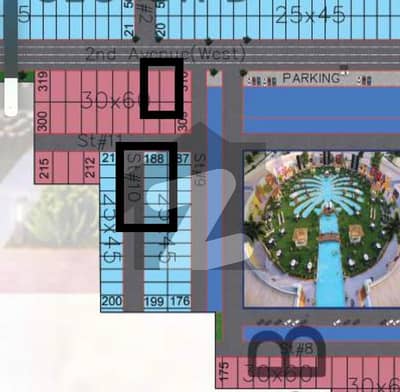 30x60 Main Double Road Pair Plot For Sale In Royal Orchard Enclave Dg Khan