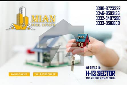 3-Marla Single Storey House For For Sector H-13 Islamabad